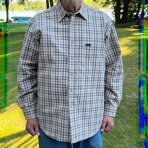 Carhartt plaid casual shirt L